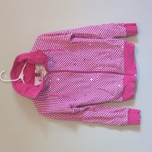 Y2K Divided by H&M cowl neck zip up sweatshirt Sz 4